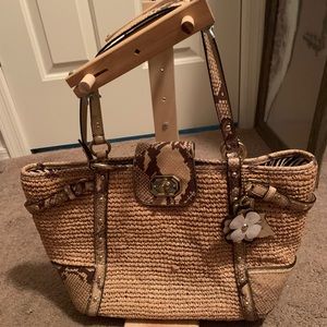 Very unique coach purse